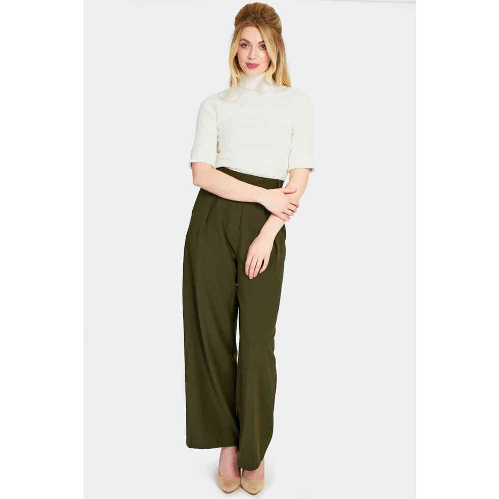 Voodoo Vixen - Roll Neck Sweater - Cream
